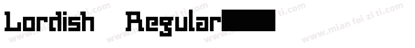 Lordish Regular字体转换